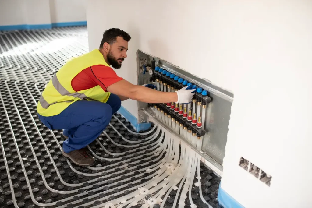 Agence M Com Marseille Plom Air Concept Carnoux en Provence Plombier plancher chauffant hydraulique